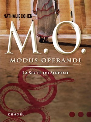cover image of Modus operandi. La secte du Serpent